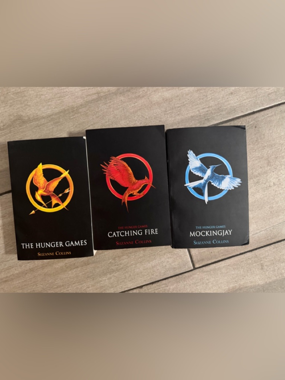 Hunger Games Trilogy 1-3 books